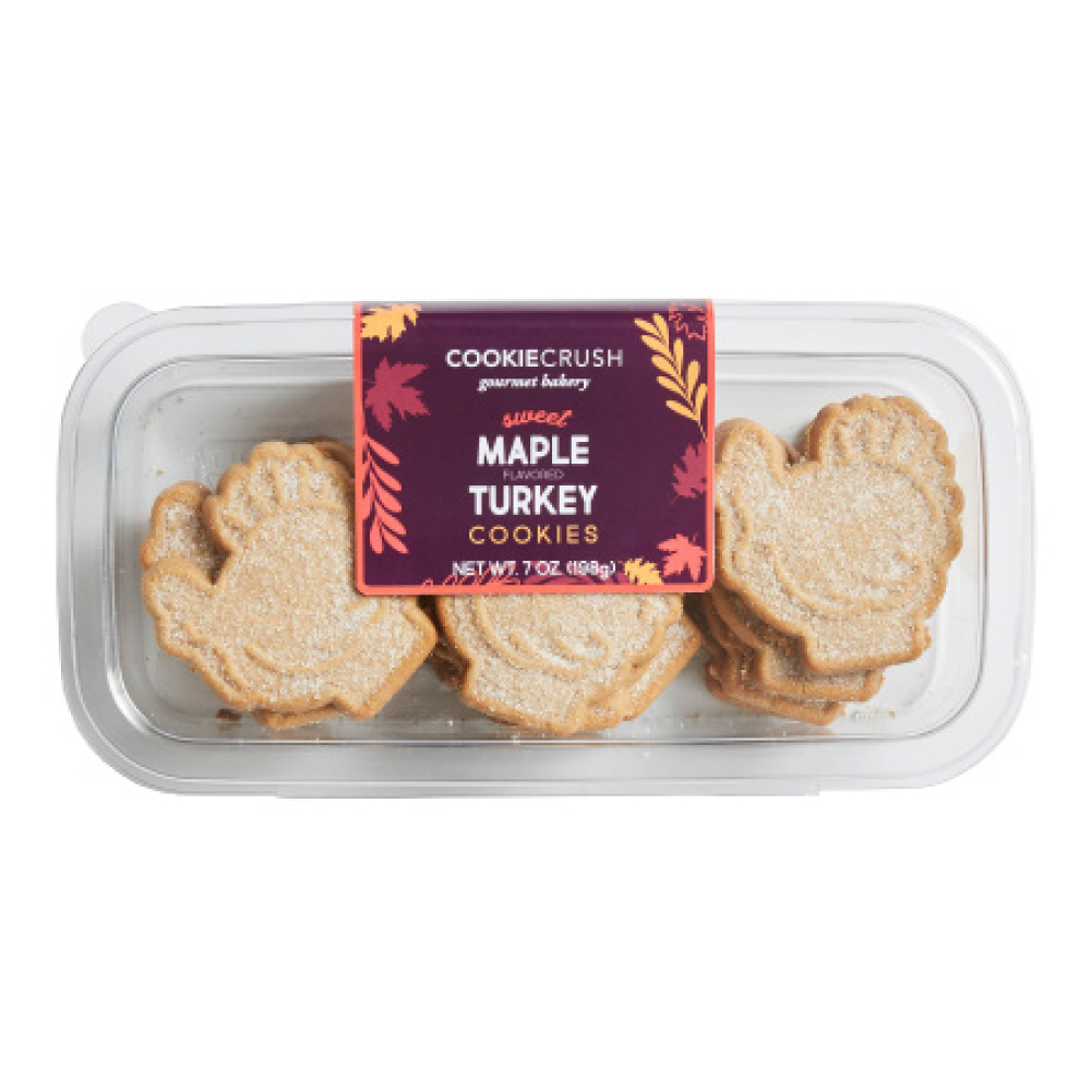 Maple Turkey cookies