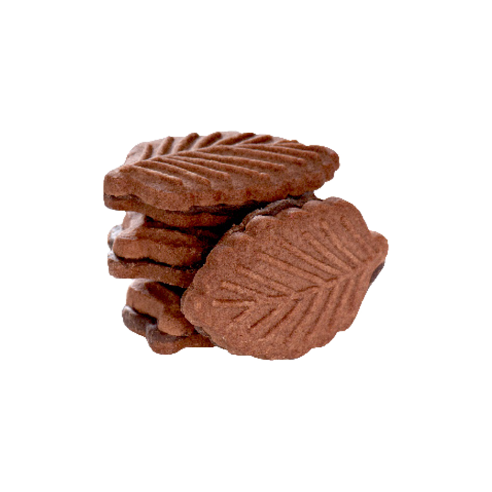 Chocolate Leaf Cookies