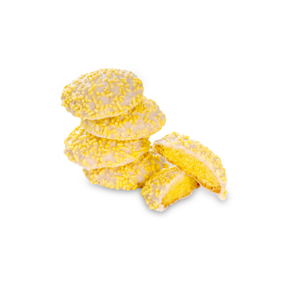 Citrusy Lemon Cream Crunch Cookies