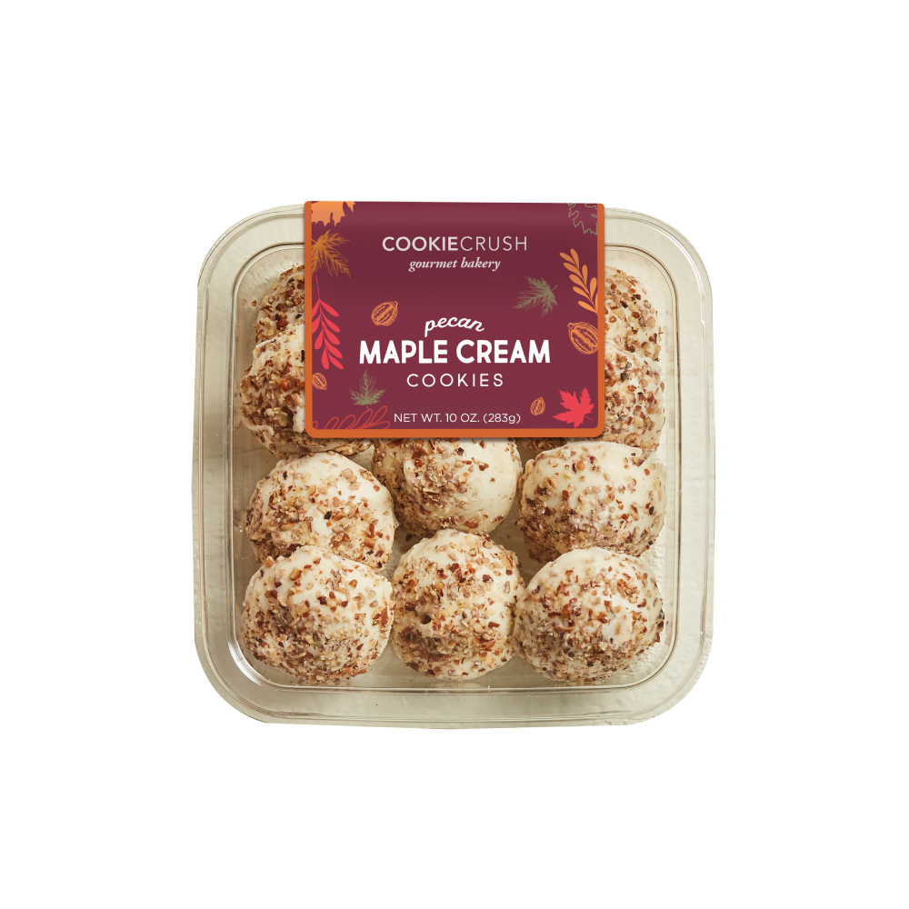 Pecan Maple Cream cookies